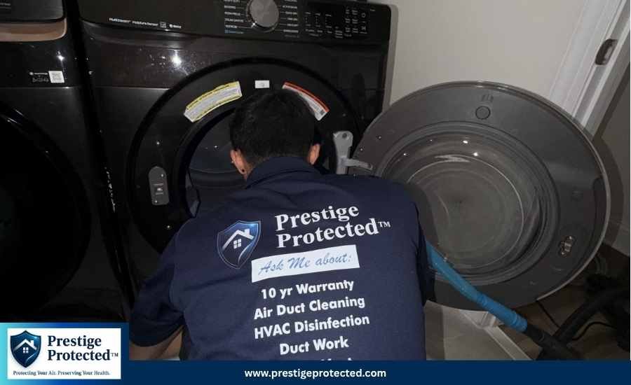 Prestige Protected Dryer Duct Cleaning Cary NC
