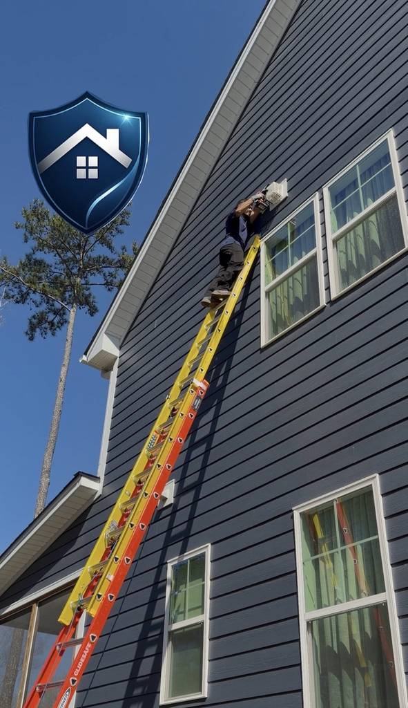 Dryer vent cleaning before and after in Knightdale, NC
