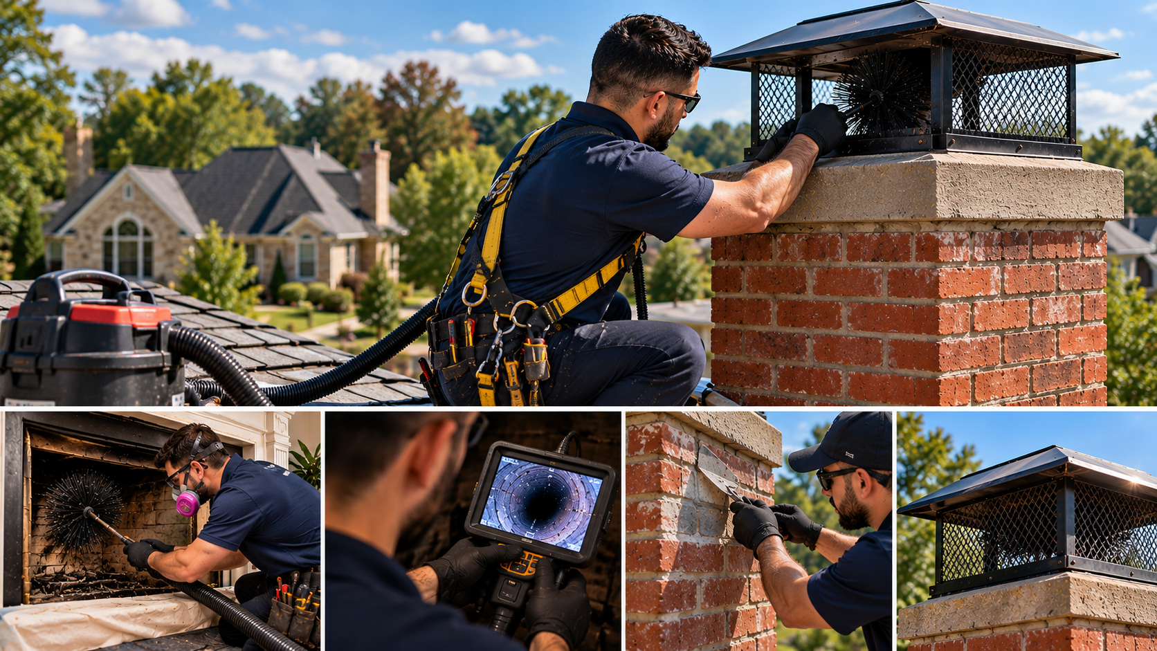 Prestige Protected professional chimney cleaning, inspection and repair services